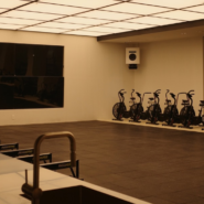 Exercise equipment and machines inside The Decode Korea, a luxury Korean wellness center